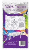 Chanukah Colour Your Own Tablecloth 9"