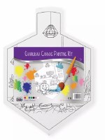 Chanukah Canvas Painting Kit Dreidel Design