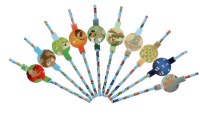 Paper Passover Straws Makkos Theme 10 Pack