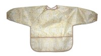 Polyester Passover Baby Bib with Sleeves Matza Design Size Small