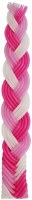 Additional picture of Havdalah Candle Pinks and White Flat Braid 11"