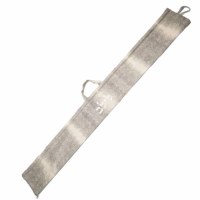 Faux Leather Lulav Holder Snake Skin Design Beige 48.5"