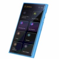 24Six Solo4 MP3 Player Music Only Blue