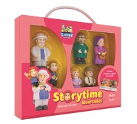 Mitzvah Kinder Storytime Mentchees 6 Piece Play Set
