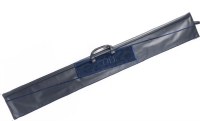 Additional picture of Faux Leather Lulav Holder Fur Geometric Design Navy 52"