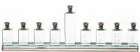 Crystal Candle Menorah Mah Jongg Theme Rectangle Shape