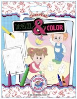 Chanukah Trace -N- Color Coloring Book 8.5" x 11"