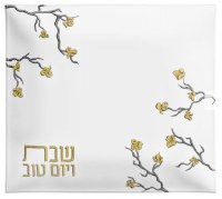 Hot Plate Cover Golden Branch Design 30"