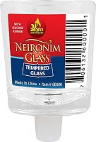 Glass Shabbat Neironim Cup with Silicone Rubber 12 Pack