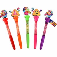 Bubble Pen 4 in 1 Purim Theme Assorted Colors Single Piece