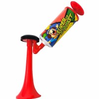 Additional picture of Purim Air Pump Horn Jumbo Size 7.5"