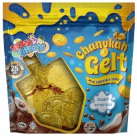 Chanukah Gelt Milk Chocolate Coins Chalav Yisroel 25 Pack