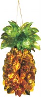 Pineapple Foil Gold Medium 12" Sukkah Decoration #26