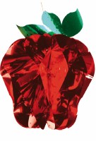 20" 10 Section Red Apple Sukkah Decoration #37