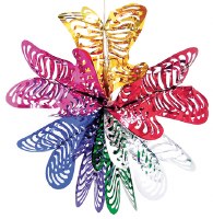 Foil 16" Sukkah Decoration #10