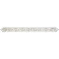 Atarah Silver Colored Stones Intricate Design 3.5"