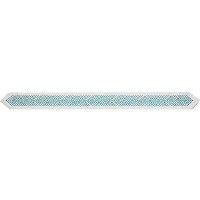 Atarah Turquoise Colored Stones Diamond Design 3.5"