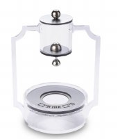 Lucite Mayim Achronim Water Dispenser Silver Accent