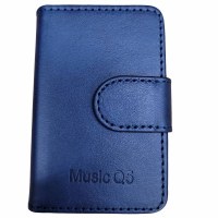 Music Q5 MP3 Player Leather Case Blue