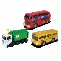 Mitzvah Wheels City Vehicles 3 Piece Set