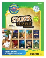 Sticker Puzzle Set Ushpizin Theme 8 Pack
