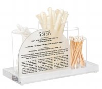 Lucite Chanukah Accessories Stand