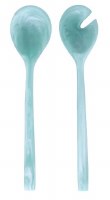 Resin Salad Servers 2 Piece Set Green
