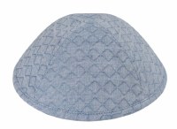 iKippah Lattice Light Blue Size 16cm