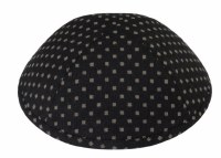 iKippah Smoke Squares Black Size 4