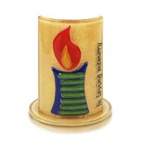 GLASS MEMORIAL YIZKOR YAHRZEIT