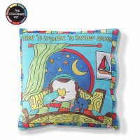 ColorArt Shema Blue Pillow Boy Design 10" Craft Kit