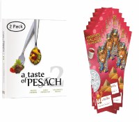 A Taste of Pesach 2 Twin Pack with 12 Passover Seder Book Cards [Hardcover]