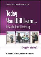 Today You Will Learn... Masterful School Leadership [Hardcover]