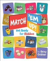 Additional picture of Match 'Em Up! Get Ready for Shabbos [BoardBook]