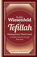 Rabbi Wiesenfeld on Tefillah [Hardcover]