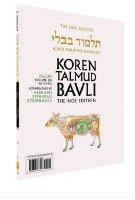 Koren Talmud Bavli Chullin Travel Edition 30B (27a-42a) [Paperback]