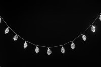 String of Leaves with LED Lights Sukkah Decoration