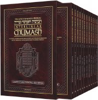 Additional picture of Cleeman Family Personal Size of the Schottenstein Interlinear Chumash 12 Volume Set [Paperback]