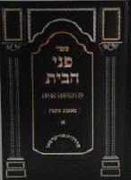 Pnei HaBayis Maseches Succah Volume 1 [Hardcover]