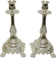 Silver Plated Candle Sticks #CS18011B
