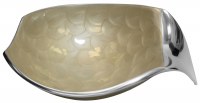 Decorative Dish Mother of Pearl With Pointed Stand