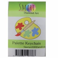 Smart Diamond Art Palette Keychain Kit
