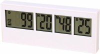 Countdown Clock Battery Operated White