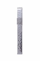 Yair Emanuel Mezuzah Case Hammered Metal 12cm