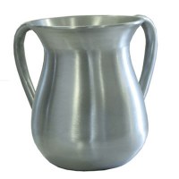 Yair Emanuel Washing Cup Anodized Aluminum Silver