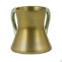 Yair Emanuel Anodized Aluminum Wash Cup Small Gold