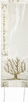 Yair Emanuel Machine Embroidered Tallit Tree of Life - Gold