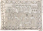 Yair Emanuel Hand Embroidered Tefillin Bag - Jerusalem Silver