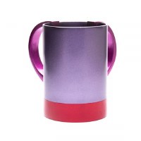 Yair Emanuel Washing Cup Anodized Aluminum 2 Tone Purple Red