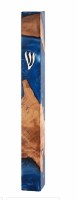 MEZ Epoxy Mezuzah 15 cm - Blue